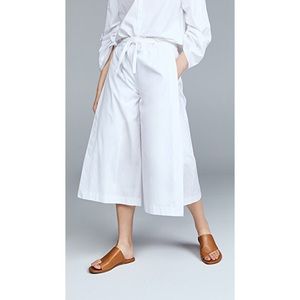 Vince • White Wide Leg Trousers